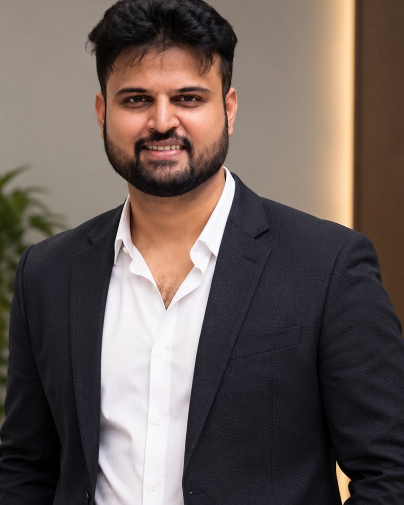 Professional portrait of Harshwardhan Deshmukh, Founder and CEO of MindVichara